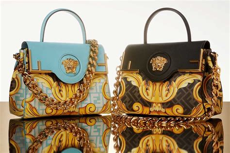 fendi x versace dress|Fendi Versace bag.